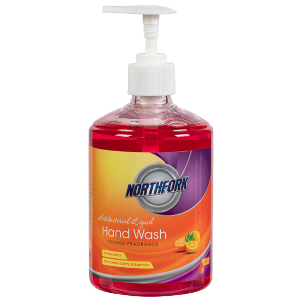 Northfork Liquid Hand Wash Orange 500ml Carton of 12