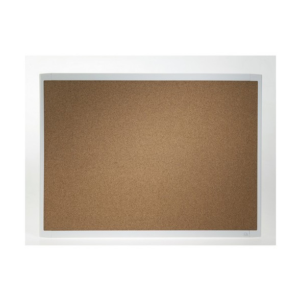 Quartet Basics Corkboard White Frame 430 x 580mm