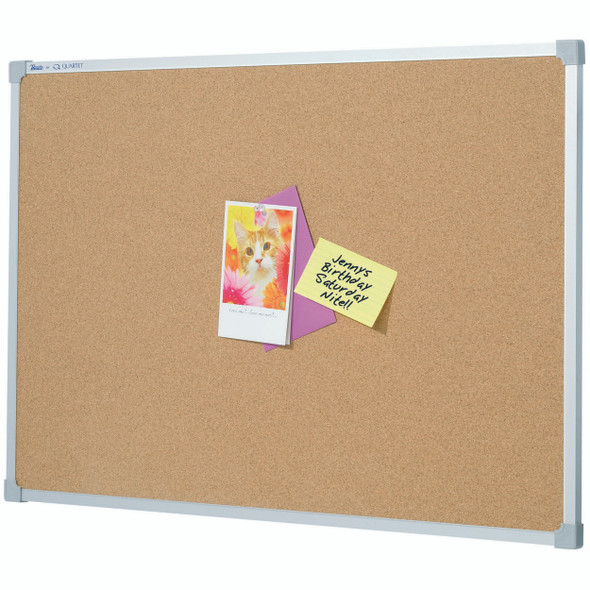 Quartet Penrite Corkboard Aluminium Frame 1500 x 900mm