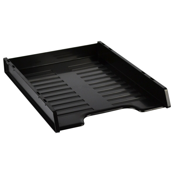 Italplast GreenR Slimline Multi-Fit Document Tray A4 Black