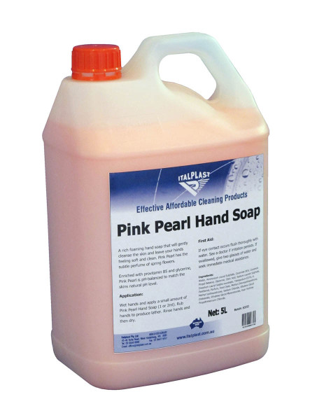 Italplast Pink Pearl Liquid Hand Soap 5 Litre