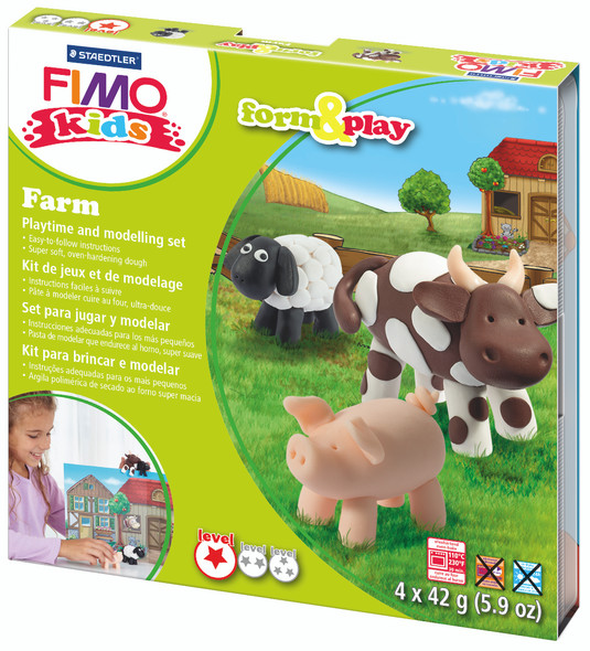 Fimo Kids Form and Play Farm