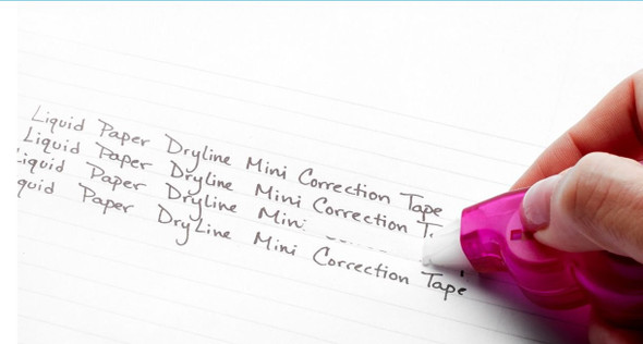 Liquid Paper 5mm x 6m Dryline I-Mini Correction Tape Pack of 3