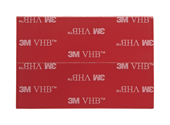 Scotch 610P-ST Signs and Numbers 25.4 x 7.62cm Mounting Strips Black