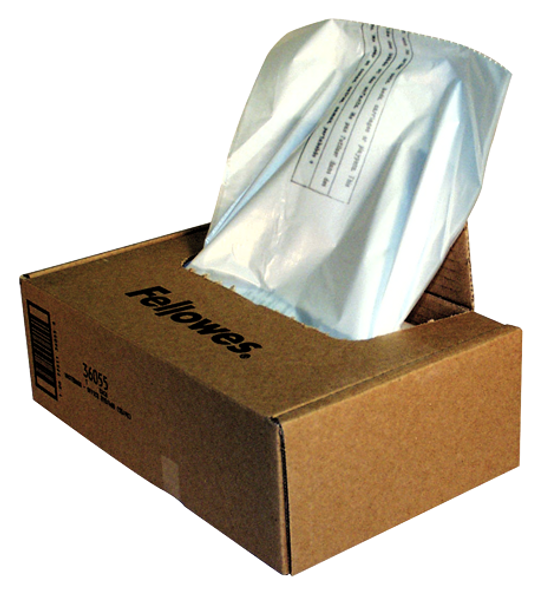 Fellowes Powershred Waste Bags for 2339 and 485 Series Shredders