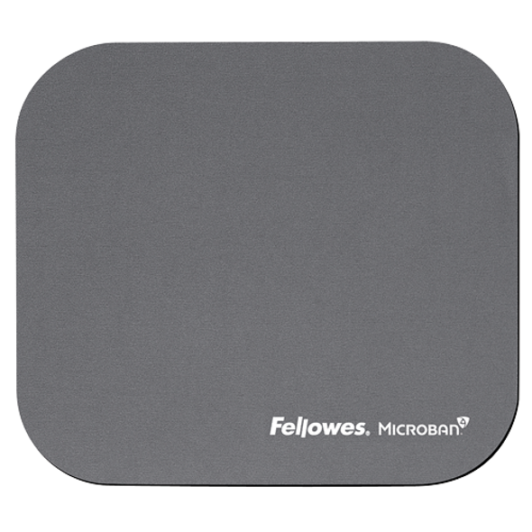 Fellowes Mouse Pad Silver Microban