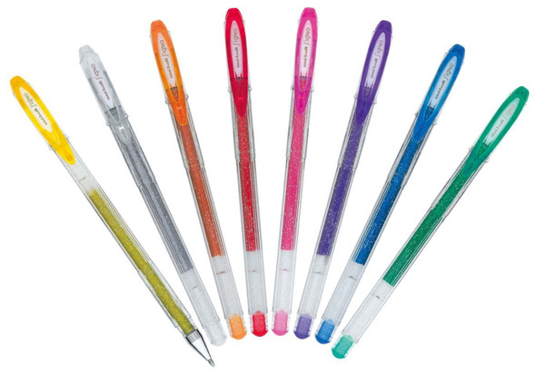 Uni-Ball Signo Sparkling (UM-120SP) Gel Ink Rollerball Pen 1.0mm Red - Box of 12 - posca chalk markers, posca marker pen, uni ball, uniball, uni posca, markers bundle | It's A Mega Thing