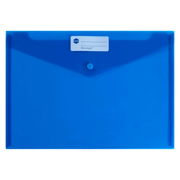 Marbig Doculope Document Wallet A4 Blue