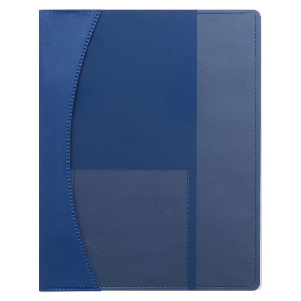 Marbig Flat File with Insert Cover A4 Premier Blue