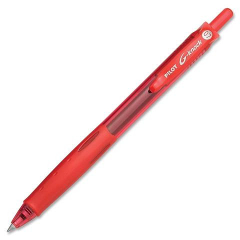 Pilot BegreeN G-Knock Red Retractable Gel Pen 0.7mm Box of 10
