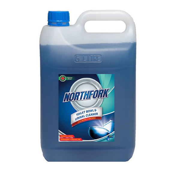 Northfork Toilet Bowl and Urinal Cleaner 5 Litre Carton of 3