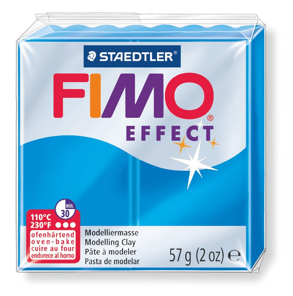 Fimo Effect Standard Block Translucent Blue
