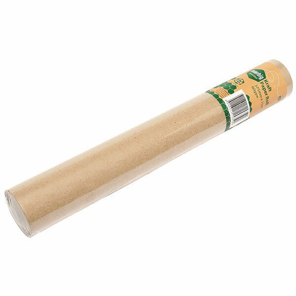 Marbig Enviro Kraft Paper Roll 375mm x 15m Brown