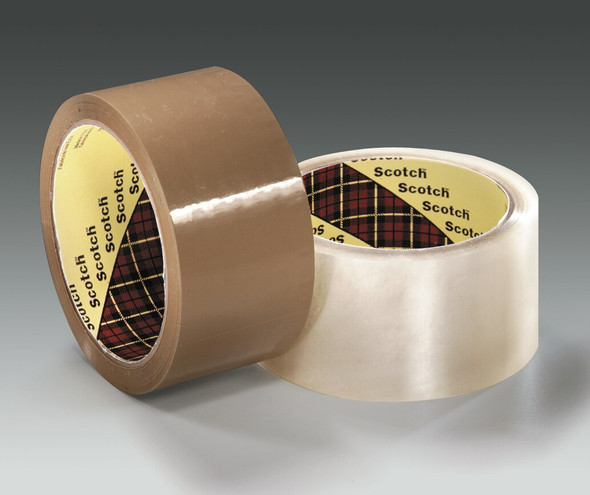 Scotch 371 Box Sealing Tape 48mm x 75m Clear Pack of 24
