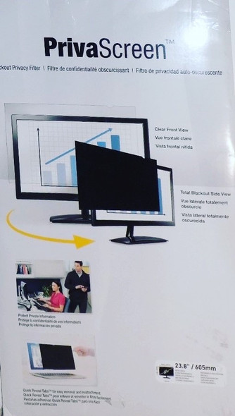 Fellowes PrivaScreen Privacy Filter 23.8 Inch Monitor 16:9