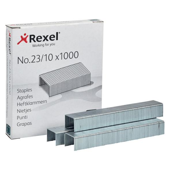 Rexel No. 23/10 Staples Box of 1000