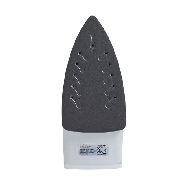 Nero 300 Non-Stick Steam Dry Iron White and Light Blue
