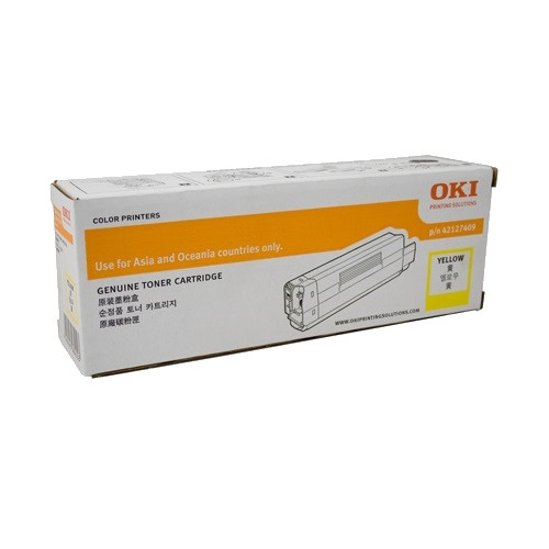 OKI C612 Toner Cartridge 6000 Pages Yellow