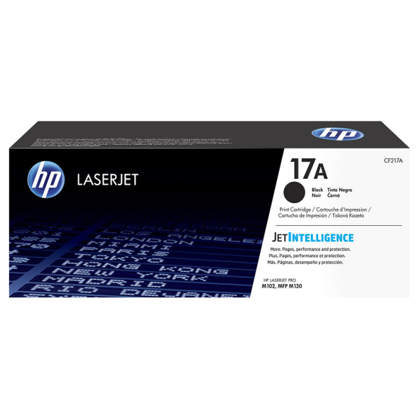 HP 17A Original LaserJet Toner Cartridge Black 1600 Pages