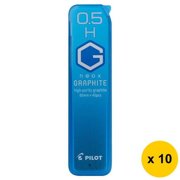 Pilot BegreeN G Neox Graphite Lead Refill H 0.5mm 40's Pack of 10