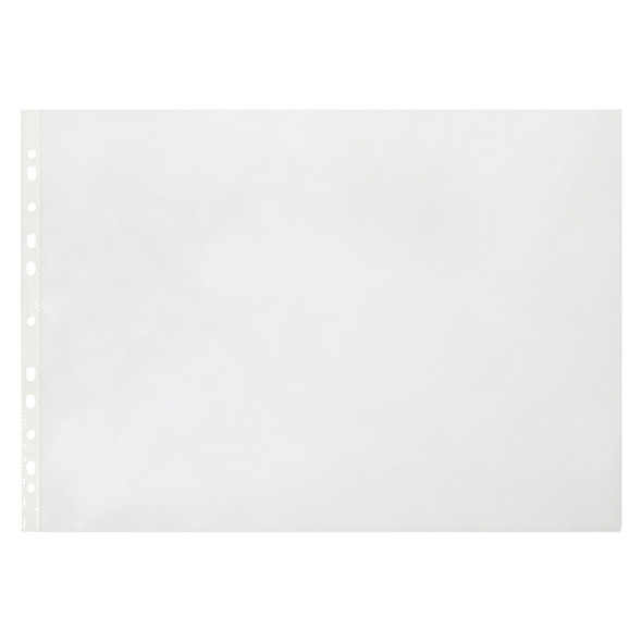 Marbig Sheet Protectors Heavyweight A3 Landscape Clear Box of 100