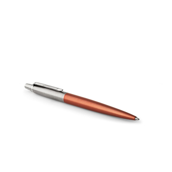 Parker Jotter Chelsea Orange Chrome Trim Medium Tip Ballpoint Pen