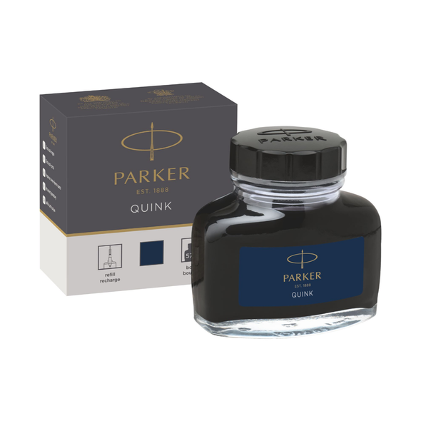 Parker Blue Black Ink Bottle 50ml