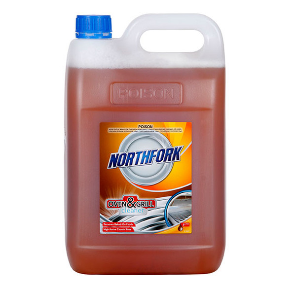 Northfork Oven and Grill Cleaner 5 Litre Carton of 3