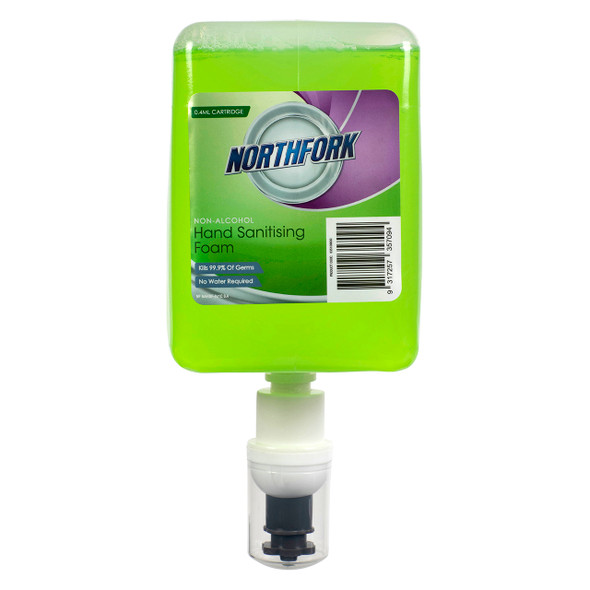 Northfork Instant Hand Sanitising Foam 0.4ml Carton of 6