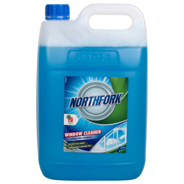 Northfork GECA Window and Glass Cleaner 5 Litre Carton of 3