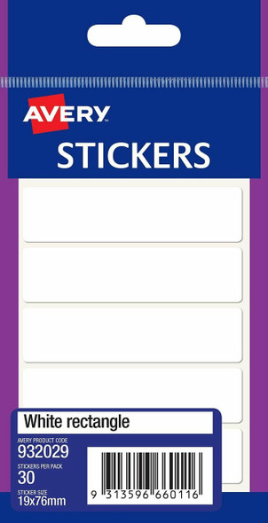 Avery #932029 White Multi-Purpose Stickers - Rectangle 76 x 19 mm - 30/Pack - Avery, averylabels, avery labels, avery products, Avery dispenser labels | It's A Mega Thing Avery #932029 White Multi-Purpose Stickers - Rectangle 76 x 19 mm - 30/Pack - Avery, averylabels, avery labels, avery products, Avery dispenser labels | It's A Mega Thing