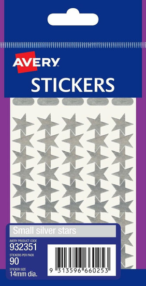 Avery #932351 Silver Multi-Purpose Stickers - Small Stars - 90/Pack - avery Australia, place card holders, avery stickers, avery labels australia | It's A Mega Thing Avery #932351 Silver Multi-Purpose Stickers - Small Stars - 90/Pack - avery Australia, place card holders, avery stickers, avery labels australia | It's A Mega Thing