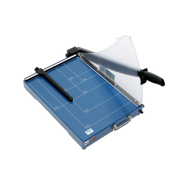 Ledah A4 Professional Guillotine Metal Base 20 Sheet Capacity Blue