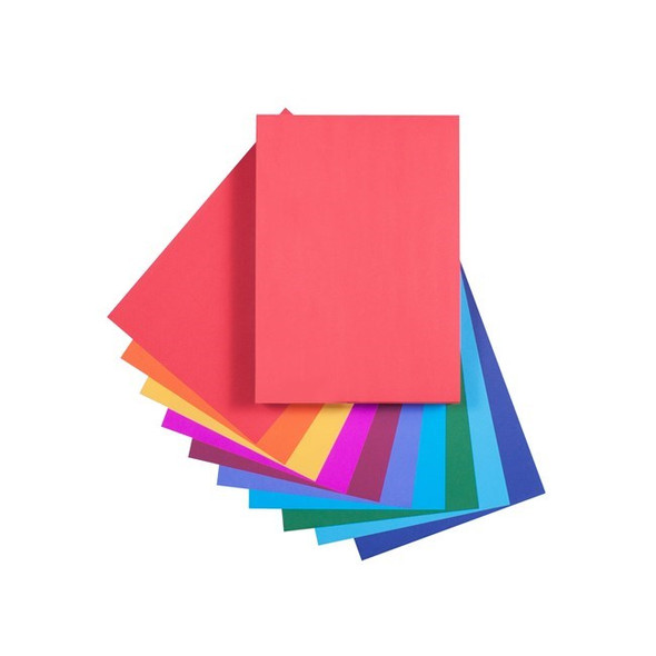 Quill A4 Coloured Paper 80gsm Assorted Pack of 500