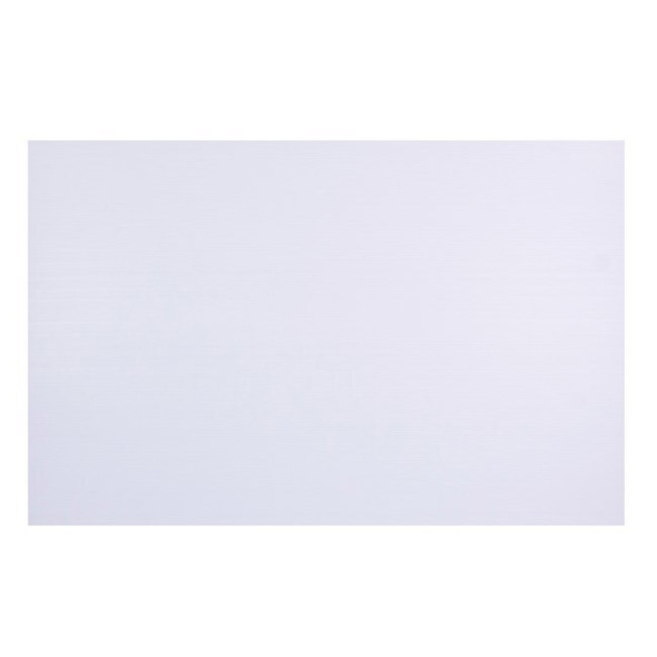 Quill Signboard PP 5mm 500 x 770mm White Pack of 5