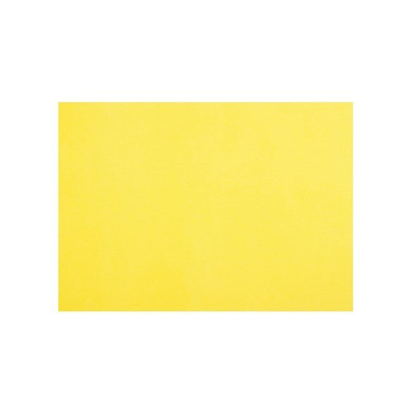 Quill Coloured Board 210gsm A3 Lemon Pack of 20