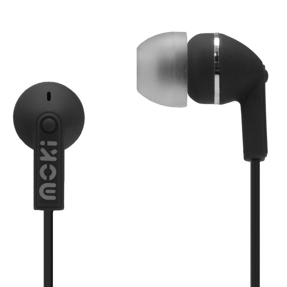 Moki Dots Noise Isolation Earphones Black