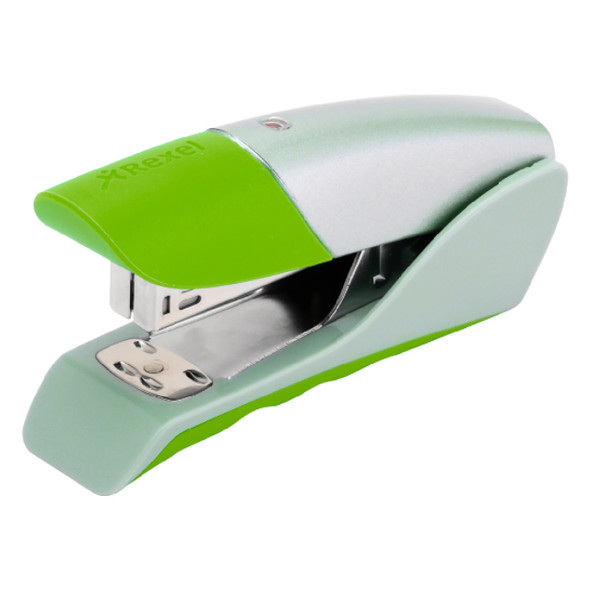 Rexel Gazelle Green Half Strip Stapler