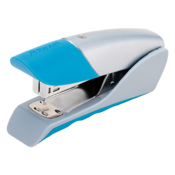 Rexel Gazelle Blue Half Strip Stapler
