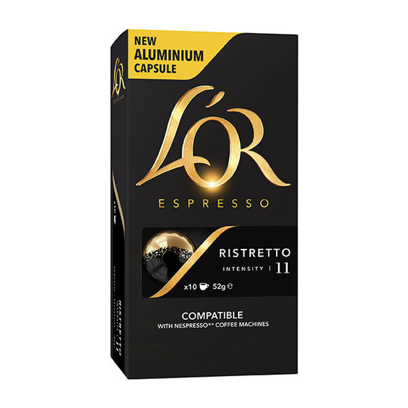 LOR Espresso Capsules Ristretto Intensity 11 Box of 100