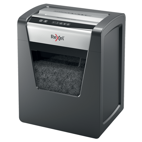 Rexel Momentum X415 Black Cross Cut Paper Shredder