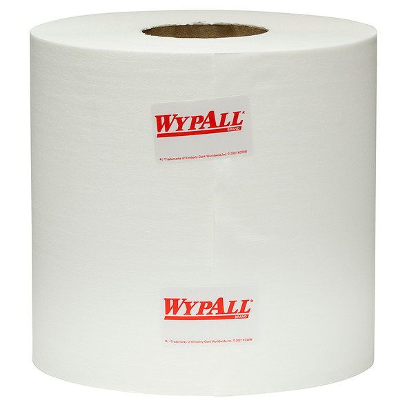 WypAll L10 Heavy Duty Centrefeed Wiper Roll White 300m Box of 4