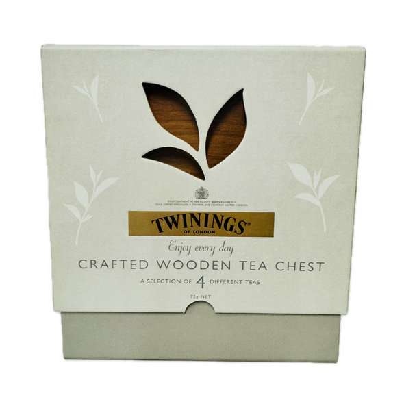BEAUTIFULLY PACKAGED TWININGS 80013 TEA CHEST 4 COMPARTMENT (LA80013) BEAUTIFULLY PACKAGED TWININGS 80013 TEA CHEST 4 COMPARTMENT (LA80013)