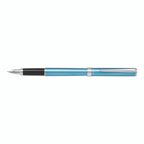Pilot Cavalier Fountain Pen Light Blue Barrel Fine Nib
