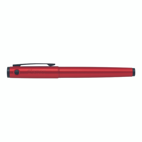 Pilot Explorer Fountain Pen Metallic Red Barrel Medium Nib