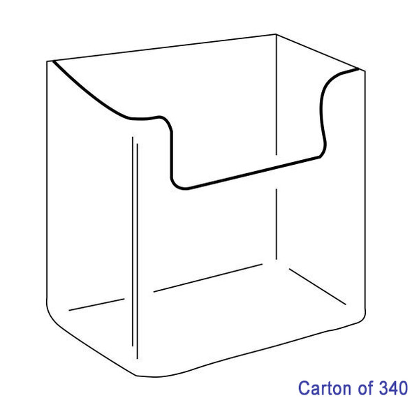 Wall Mount Business Card Holders Carton of 340 Blueprint Bulk Portrait