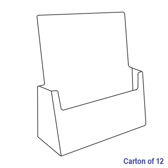 Blueprint Bulk A4 Brochure Holders Carton of 12