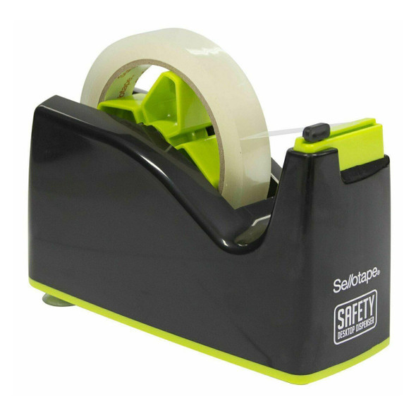 Sellotape Large Safety Desktop Tape Dispenser | Mega Office Supplies Sellotape Large Safety Desktop Tape Dispenser | Mega Office Supplies