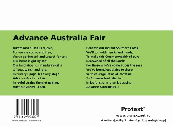 Protext Lime Green Student Notebook 32 Page 8mm Double Ruled with Guide Pack of 20