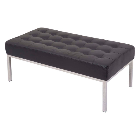 Rapidline Venus Ottoman Black PU